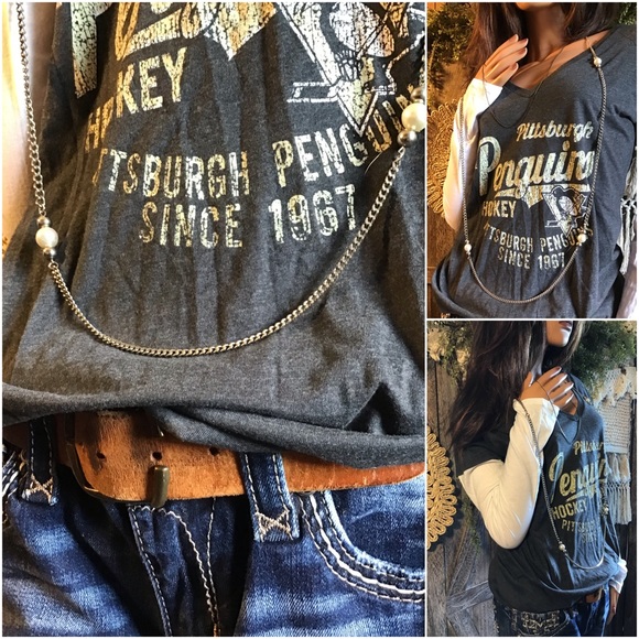 NHL Pittsburgh Penguins Hockey Long Sleeve Tee - Picture 7 of 16